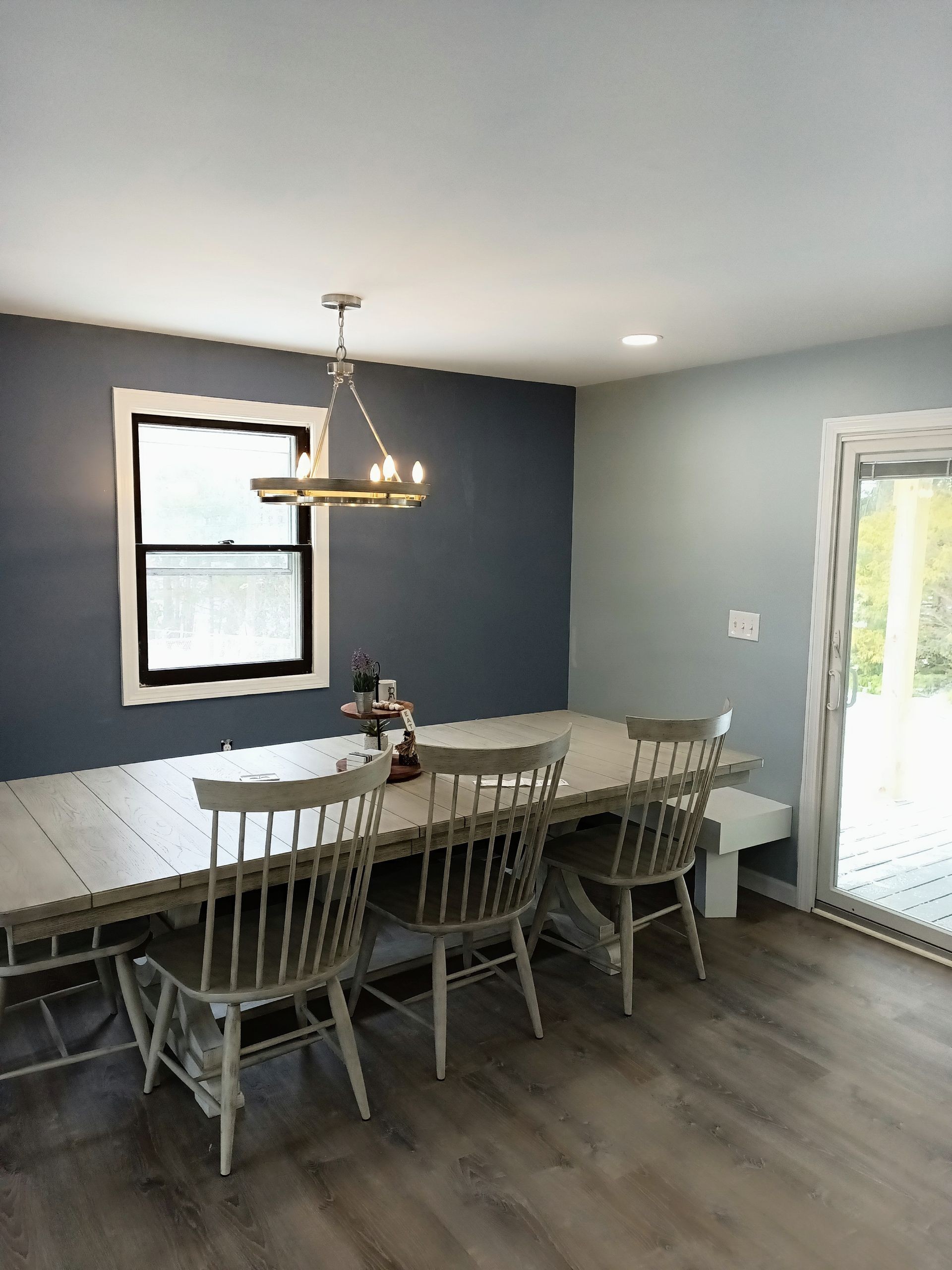 Interior dining room freshly painted by Genesis Painting